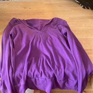 purple hoodie EUC